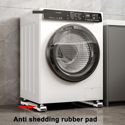 Appliance Rollers Heavy Duty 20-32in New Generation Extendable Appliance Rollers Anti Slip Mobile Washing Machine Base Easily Move Dryers, Refrigerators, Furniture (White)