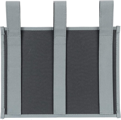 Hanging Bedside Caddy,Bedside Organizer Caddy for Bed Rails(4 Pockets-Grey)