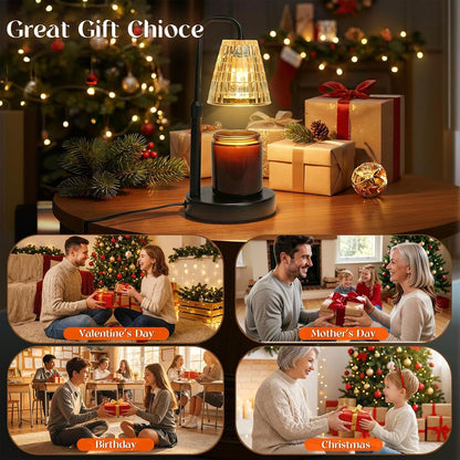Glimra Candle Warmer Lamp, Candle Warmer Lamp with Timer, Dimmable