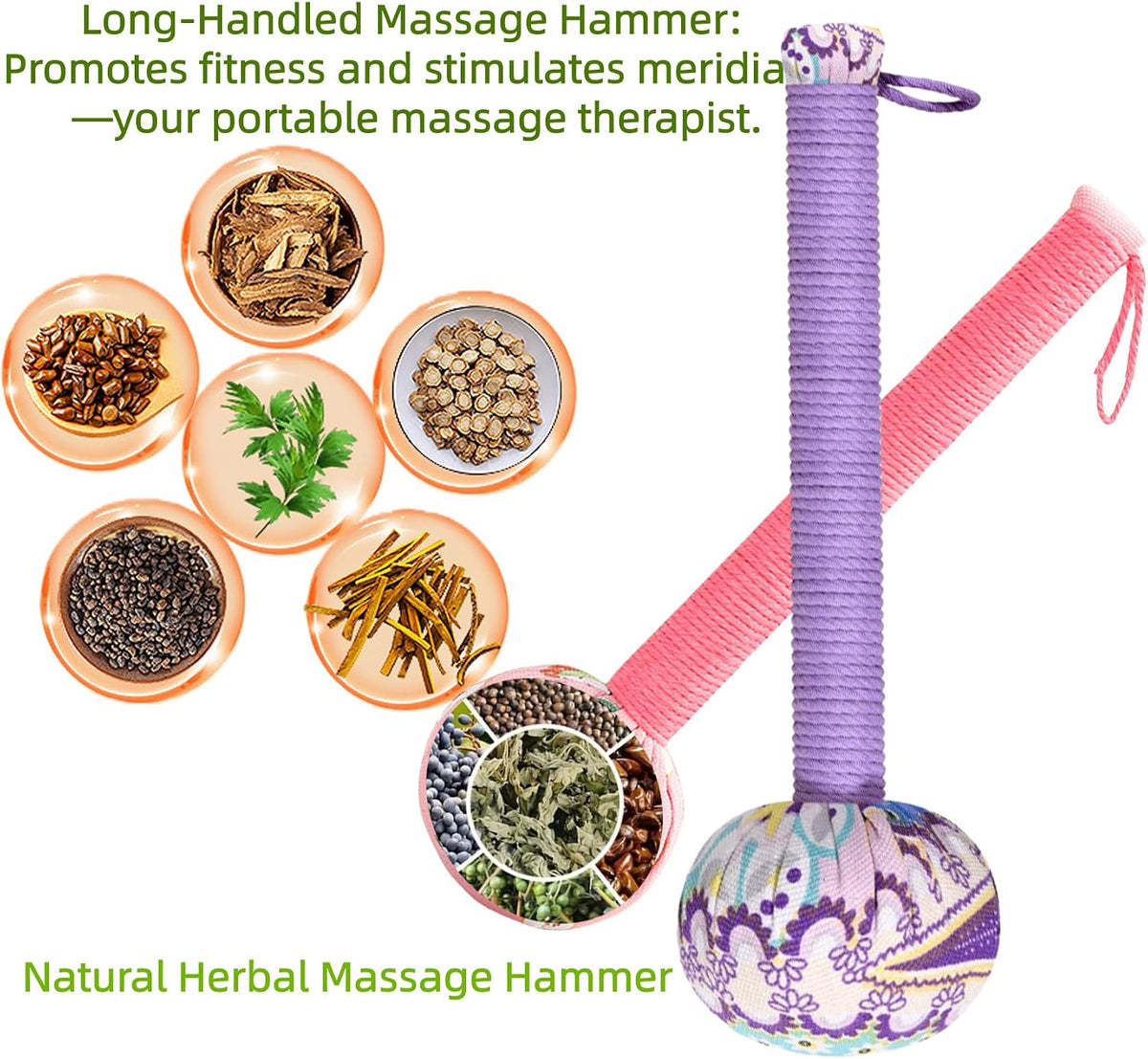 Body Massage Hammer, Manual Back Massager Tool for Body Relief