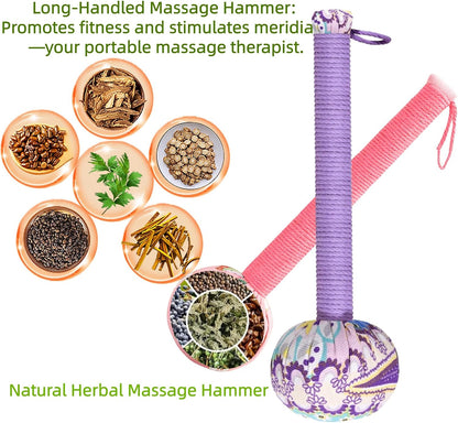 Body Massage Hammer, Manual Back Massager Tool for Body Relief