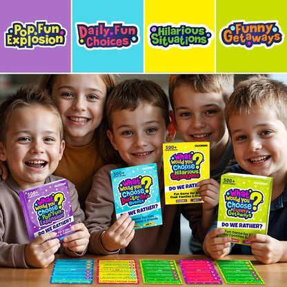 Travel Card Game for Teens, Kids, Adults - Party Games for Family Nights