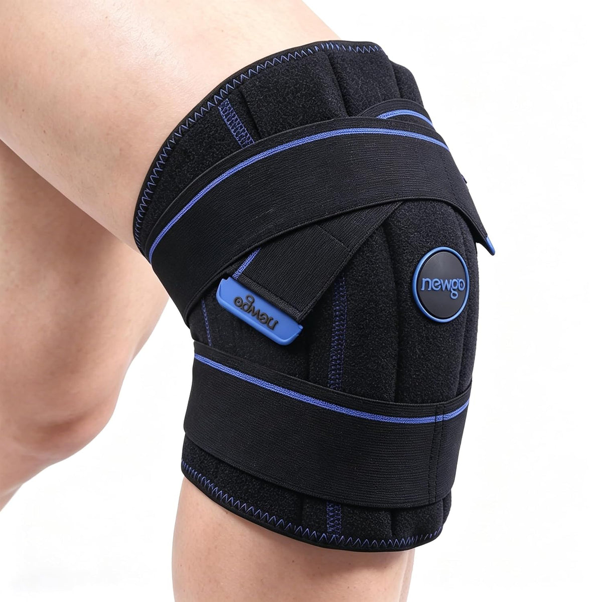 NEWGO Knee Ice Pack, 2-Hour Cold Therapy for Post-Surgery Relief