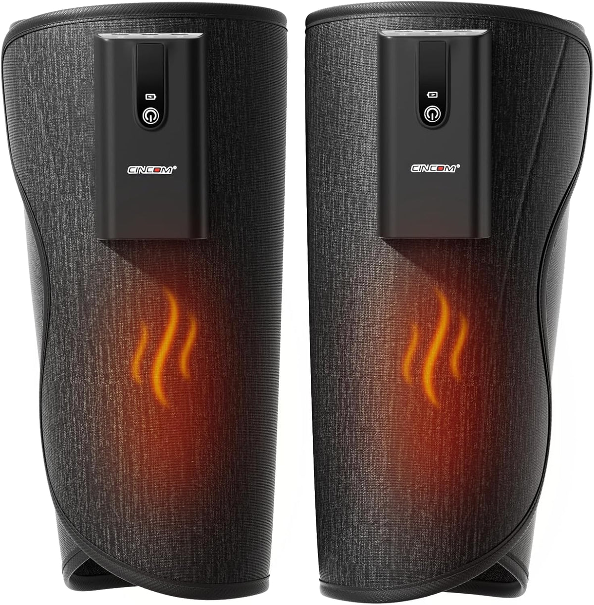 CINCOM Cordless Leg Massager with Heat and Air Compression