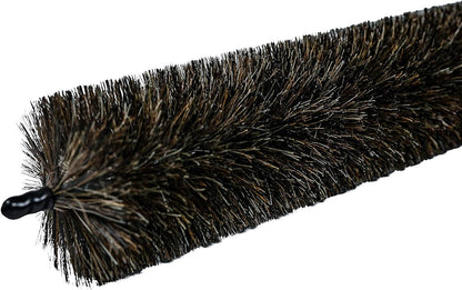 KONEX Flexi-Clean Pro Flexible Dryer Vent Cleaning Brush – 33” Long Horsehair Coil & Lint Trap Cleaner for Refrigerator Coils, Dryer Vents, Appliance Maintenance & Tight Spaces