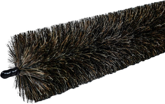 KONEX Flexi-Clean Pro Flexible Dryer Vent Cleaning Brush – 33” Long Horsehair Coil & Lint Trap Cleaner for Refrigerator Coils, Dryer Vents, Appliance Maintenance & Tight Spaces