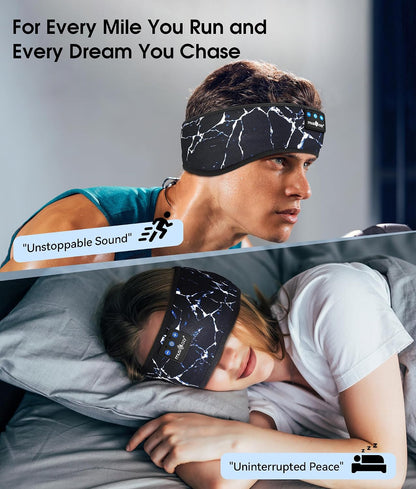MUSICOZY Bluetooth 5.4 Sleep Headphones Headband Sports Wireless Audio