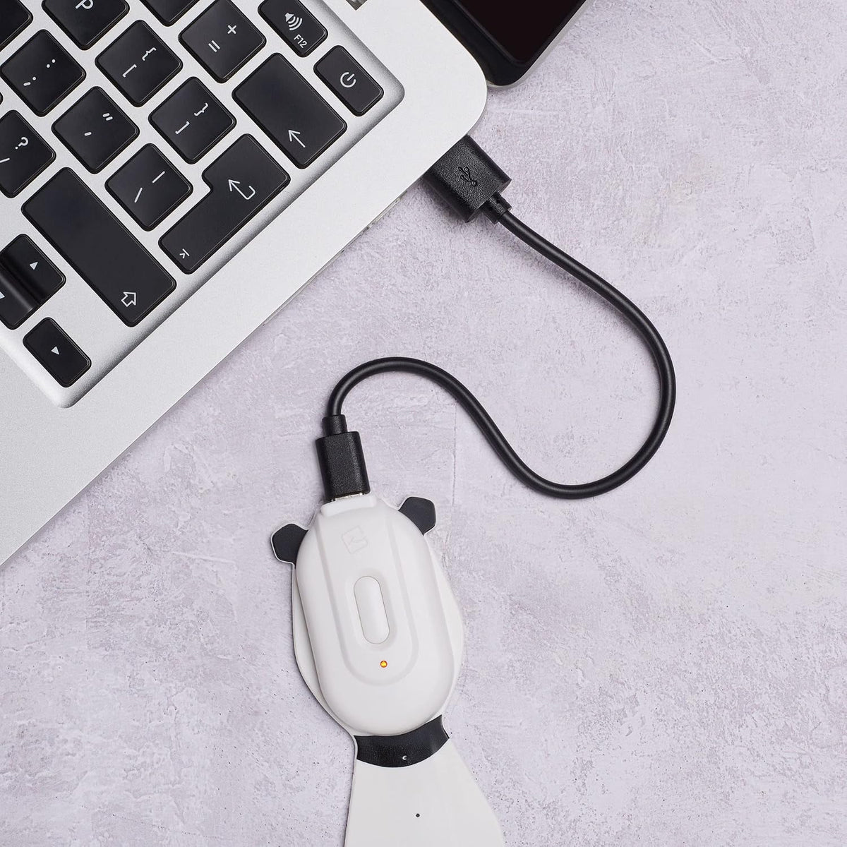 Gifts for Readers & Writers Rechargeable Book Light for Kids, Clip On Reading Light for Bed, 2in1 Flexilight Pals & Bookmark, 12 Hours of Light Once Charged, Includes USB Cable & 2 LED Lights, Dog