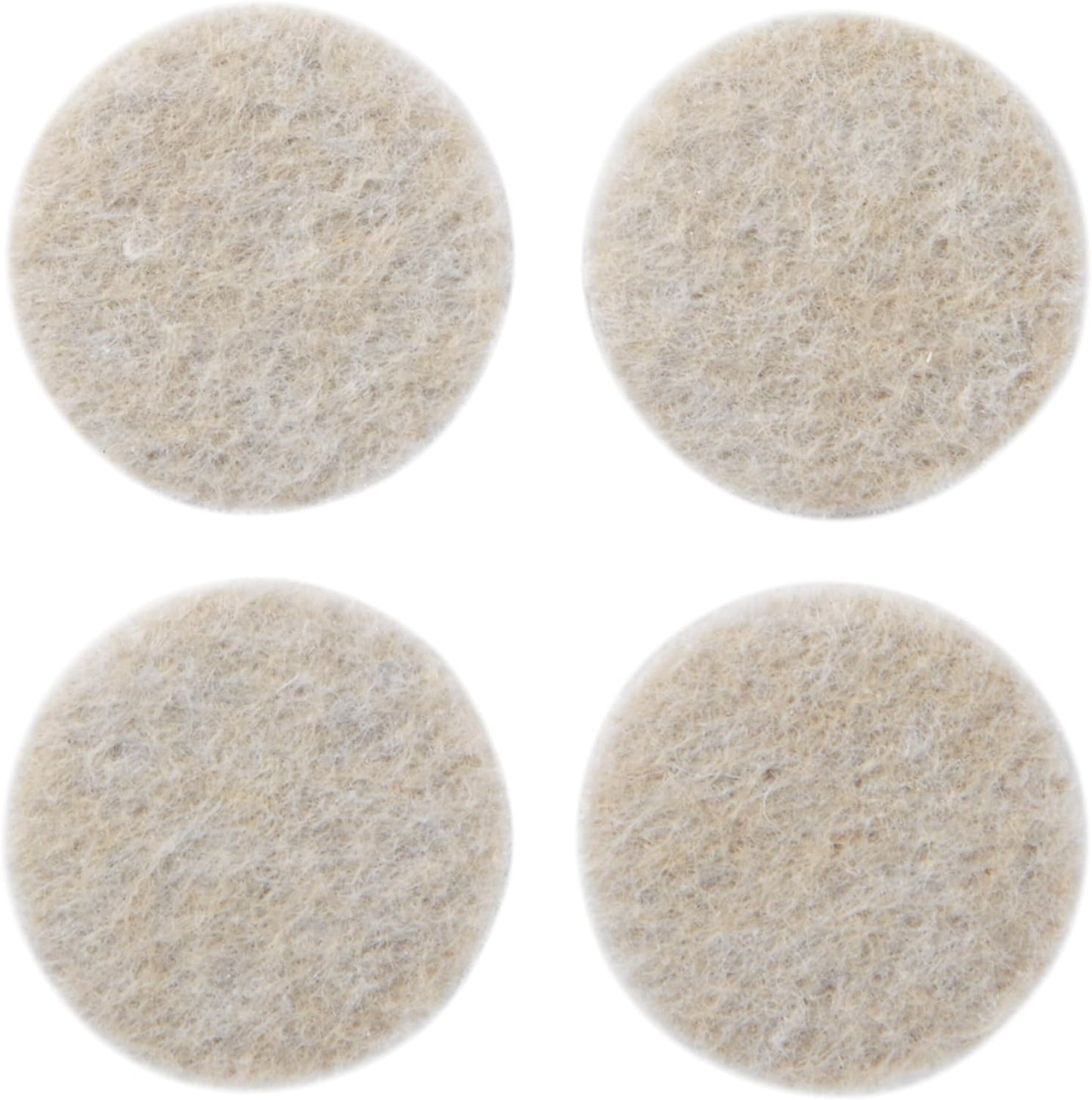 Scotch Felt Pads, Felt Furniture Pads for Protecting Hardwood Floors, Round, 1 in. Diameter, Beige, 16 Pads | Protecting Hardwood Floors, Easy-to-apply, Self-Stick design, Reliable protection from nicks, dents and scratches (SP801-NA)