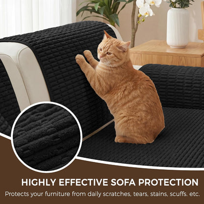 Foxdecor Couch Arm Covers for Sofa Arm Chair Covers Set of 2
