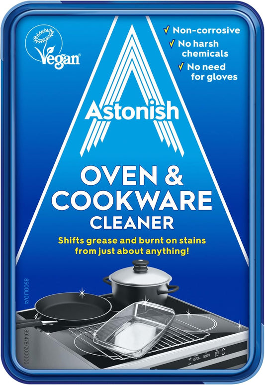 Astonish Oven & Cookware Cleaning Paste, Grease Remover 5.3oz Tub