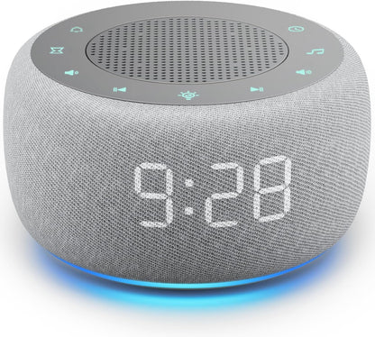 Buffbee Pro 2nd Gen| Sound Machine, Alarm Clock with Bluetooth Speaker