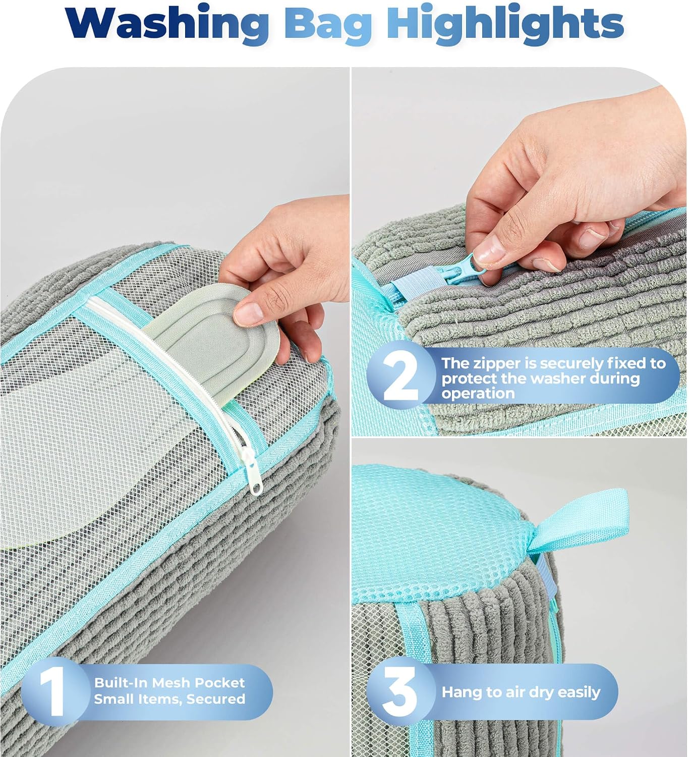 Shoe Washing Machine Bag 2-Pack, Reusable Heavy Duty Laundry Bag - 360° Deep Clean for Sneakers, Tennis Shoes in Washer & Dryer, Prevents Deformation, Yellow