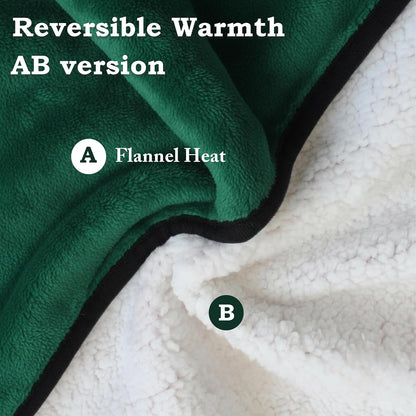 Wheelchair Lap Blanket for Seniors, 43" * 28" Soft Sherpa Lined Knee & Lap Cover, Warm Lightweight Throw with Snap Buttons, Cozy Comfort for Elderly & Caregivers, Wine Red