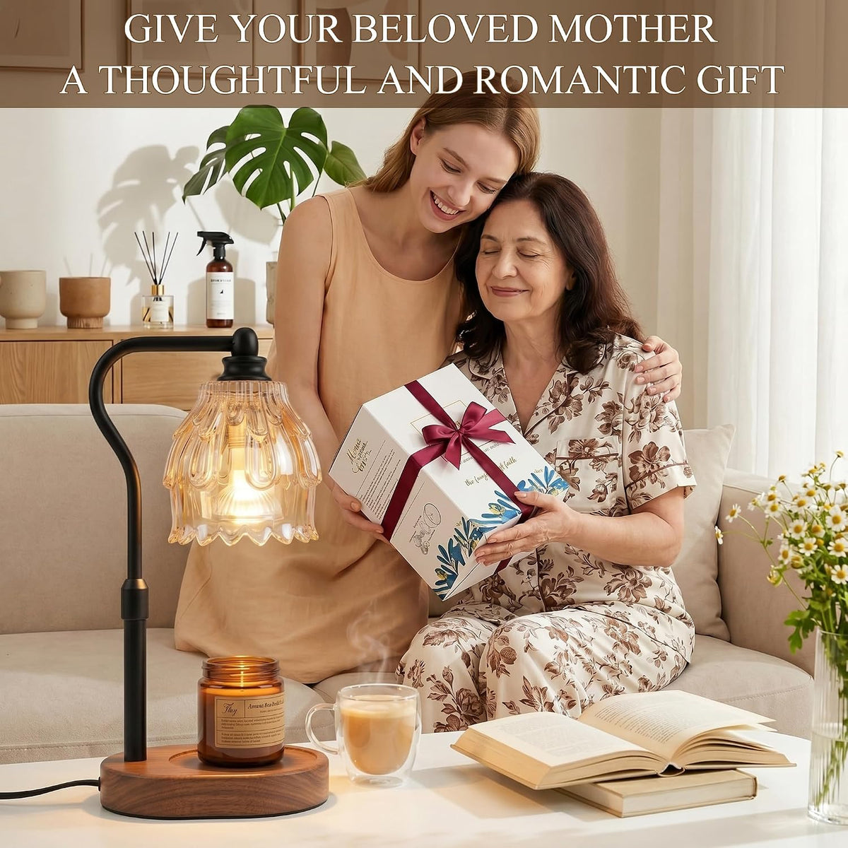 Candle Warmer Lamp with Timer and Wireless Remote Control
