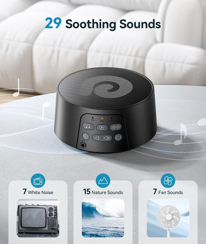 Dreamegg White Noise Machine, Sound Machine for Sleeping Baby, Kids, Adult