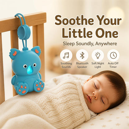 Portable White Noise Machine with Bluetooth Speaker Baby Sound Machine