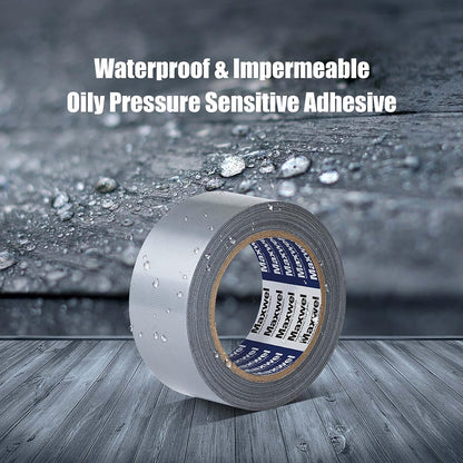 Duct Tape White Heavy Duty Waterproof Duct Tape for Home Repair | 1.88" 35 Yds No Residue, Strong Adhesive, Tearable for Multi Purpose Indoor Outdoor Use, Vehicle Repairs, DIY, Emergency Fix