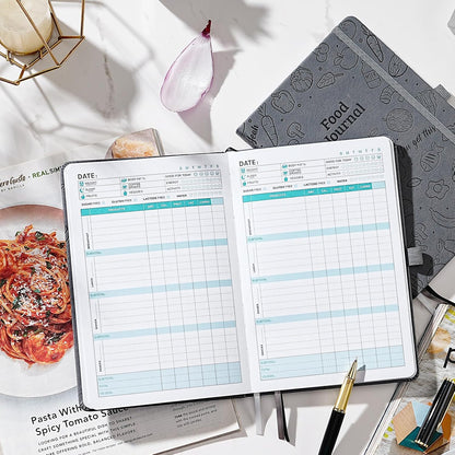 Food Journal - Journal for Women Weight Loss, 5.8" x 8.3
