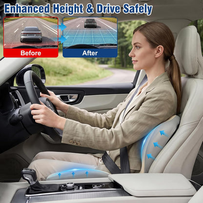 Car Seat Cushion Office Chair Cushion with Lumbar Support Pillow