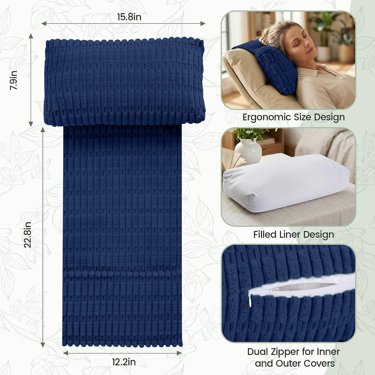 Recliner Pillow, Adjustable Neck Pillow for Recliner