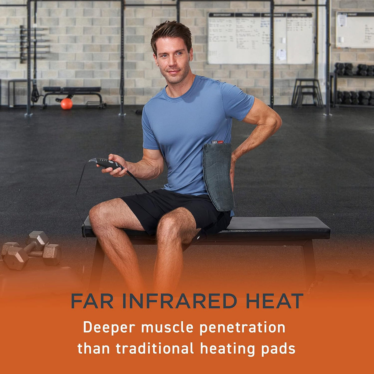 Pure Enrichment PureRelief Pro Far Infrared XL Heating Pad, 4 Heat Settings