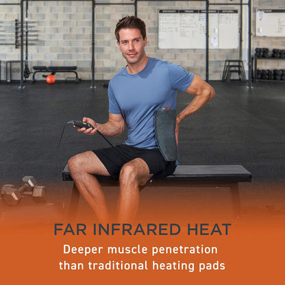 Pure Enrichment PureRelief Pro Far Infrared XL Heating Pad, 4 Heat Settings