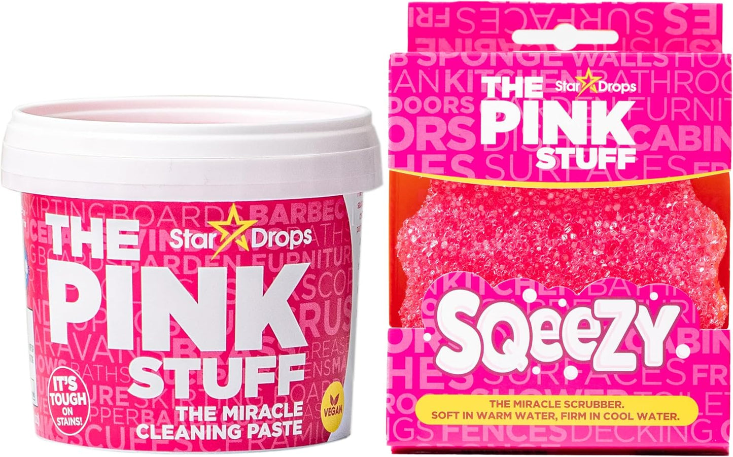 Stardrops The Pink Stuff Miracle Cleaning Paste, 17.6 Oz
