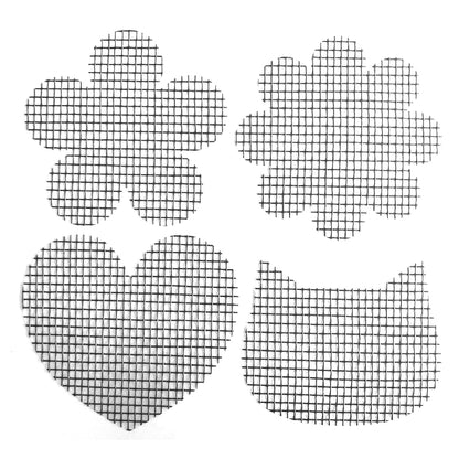 Cute Window Screen Repair Kit (10 Sheets) Mesh Screen Patch Tape for Windows
