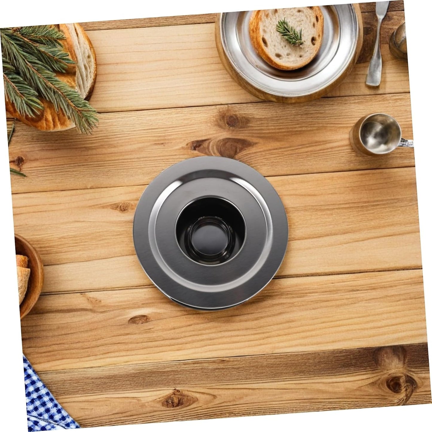 Healifty Stainless Steel Tea Warmer Base with Floral Hollow Design for Indoor Outdoor Use Efficient Heat Maintenance Stand for Glass Teapots Coffee Milk Easy Operation Tea Heater for Social