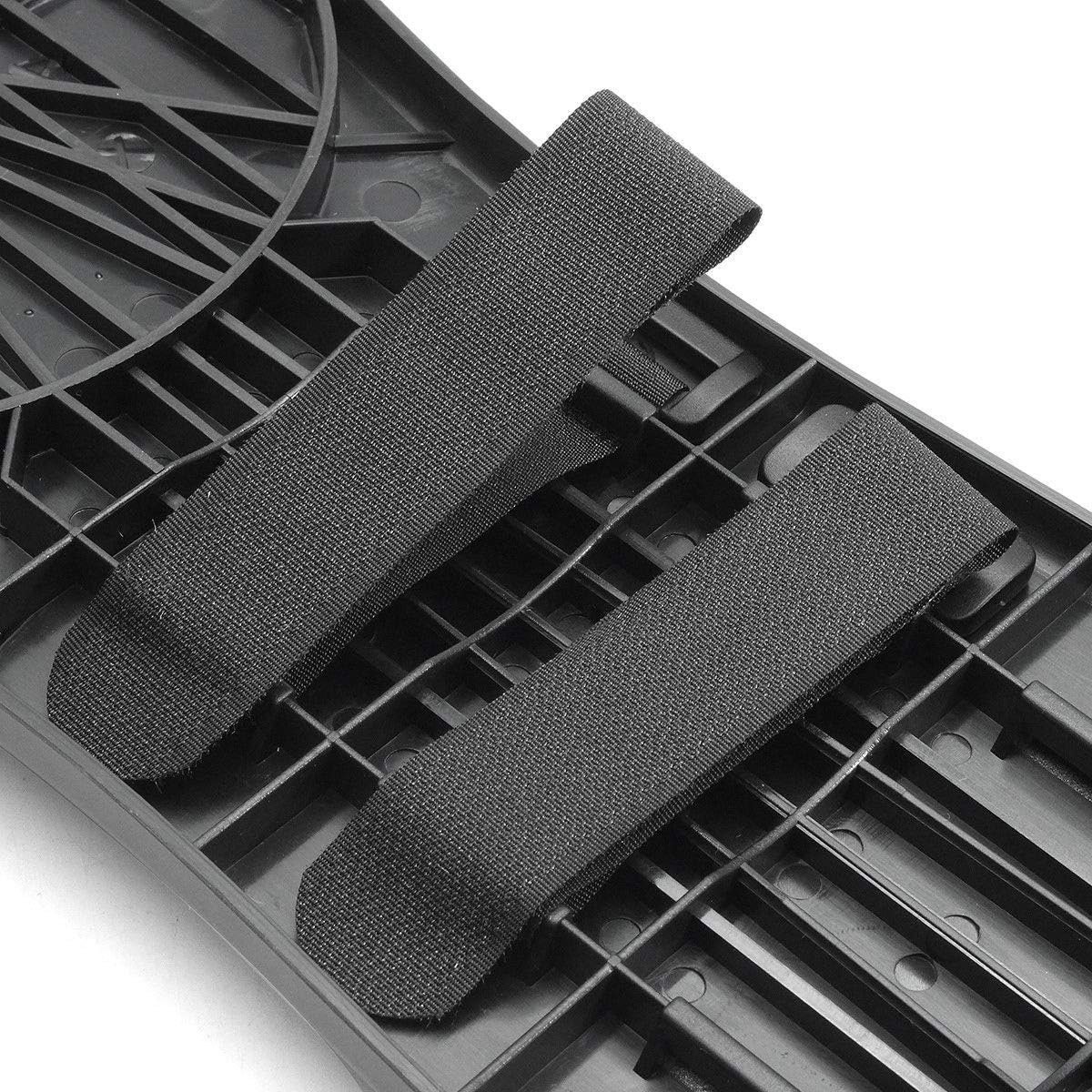 Home Office Computer Arm Rest Chair Armrest Mouse Pad Mat Wrist Support Black (Please Measure Chair arm Rest Size and Confirm Our Straps Size Before Ordering)
