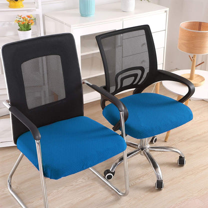 Smiry Office Computer Chair Armrest Covers, 2PCs Anti-dust Arm Rest Pad | Removable Washable Desk Chair Arm Pad Covers, Grey