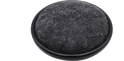 Shepherd Hardware 9091 2-Inch Carpet Base Furniture Cups, 4-Pack,Brown
