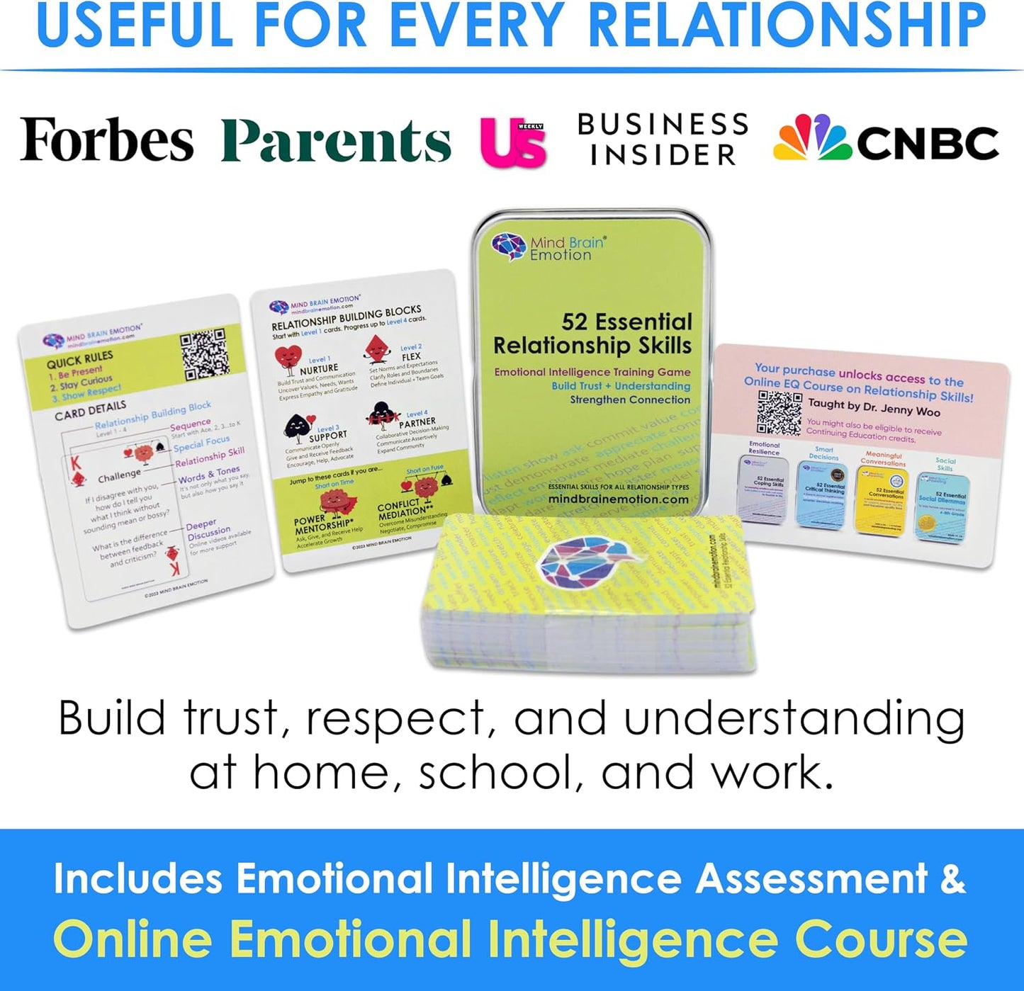 Mind Brain Emotion 52 Essential Life Skills: No-Excuses Game to Teach Kids, Teens & Adults How to Care for Self & Chores, Practical Solution for Responsible Boys, Confident Girls, Happy Family