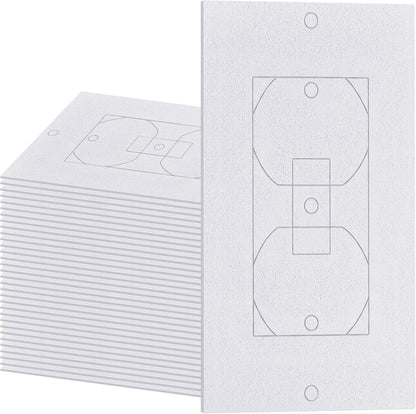 50 Pcs Outlet Insulation and Draft Sealers Foam Insulation Pads