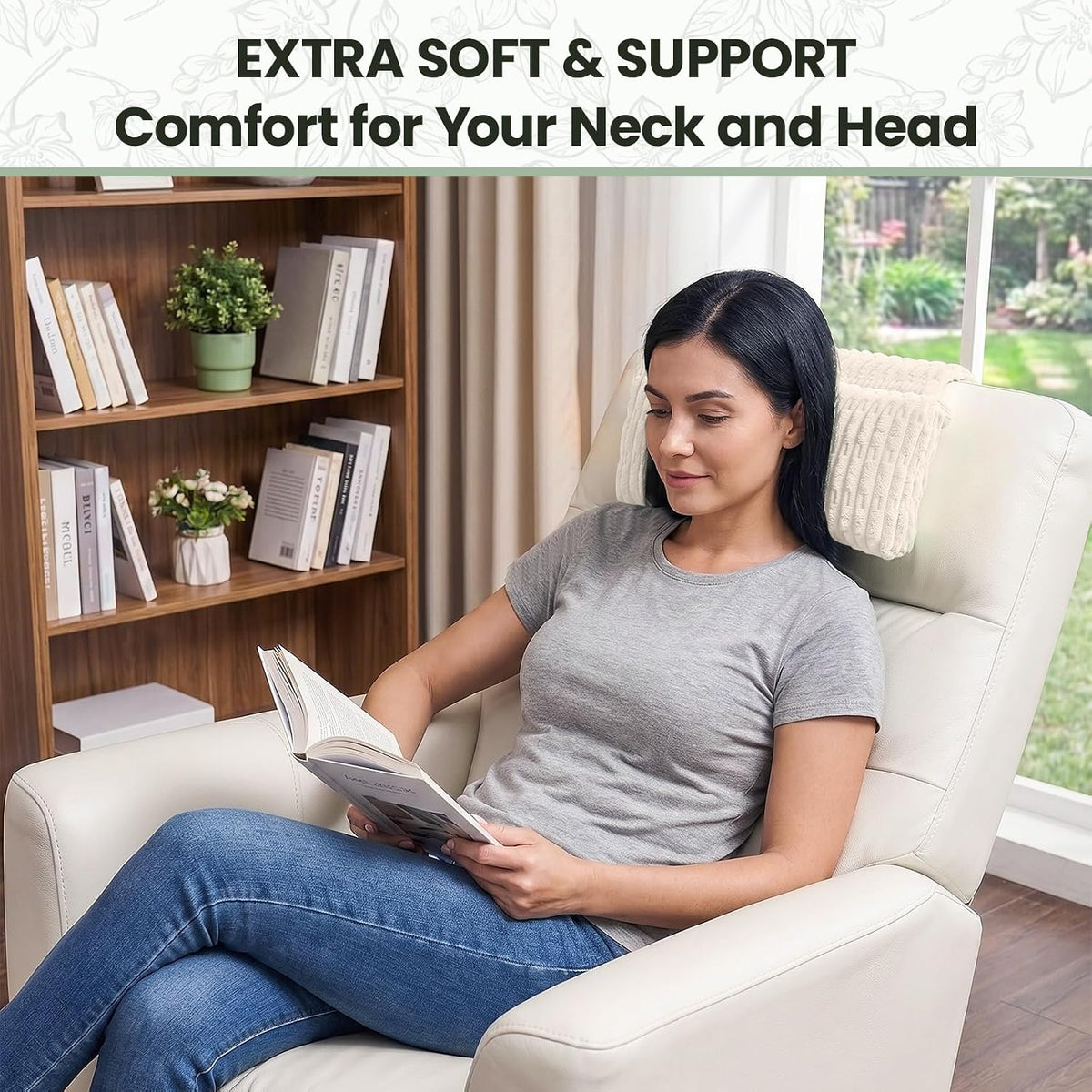 Recliner Pillow, Adjustable Neck Pillow for Recliner Chair