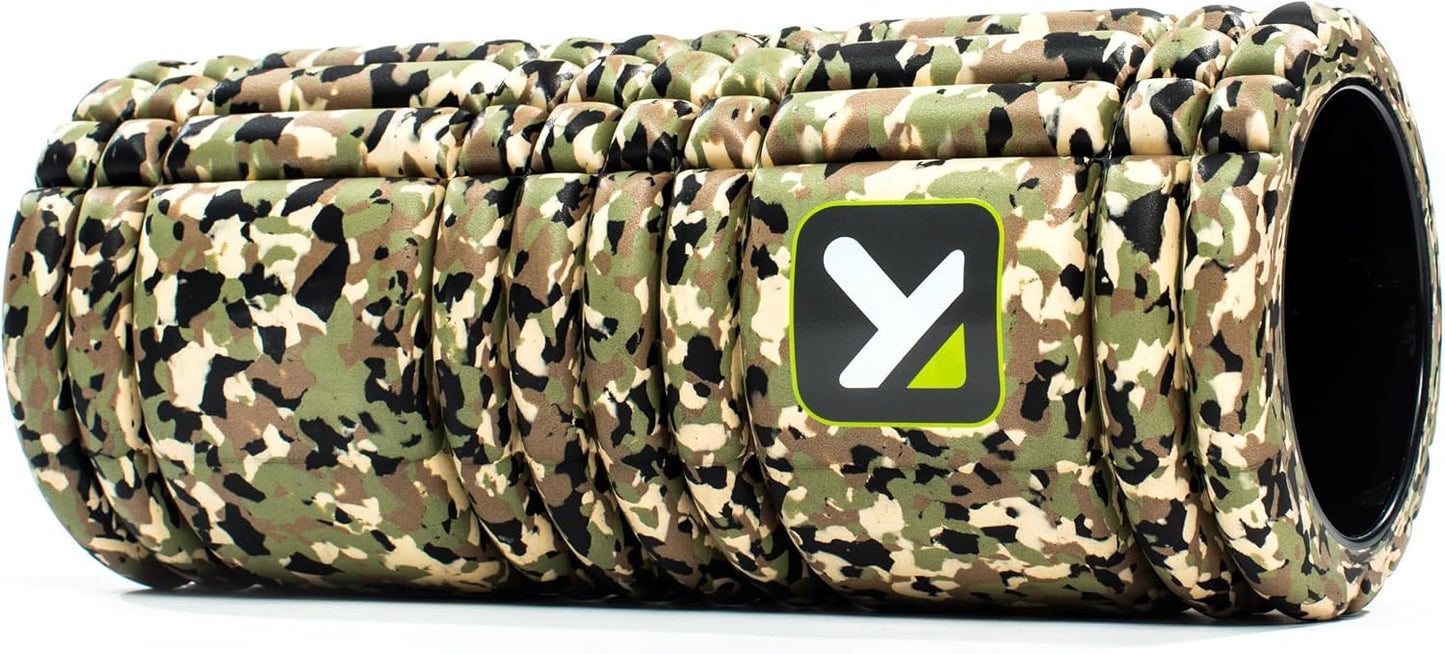 TriggerPoint Grid 1.0 Foam Roller - 13" Multi-Density Massage Roller for Deep Tissue & Muscle Recovery - Relieves Tight, Sore Muscles & Kinks, Improves Mobility & Circulation - Targets Key Body Parts