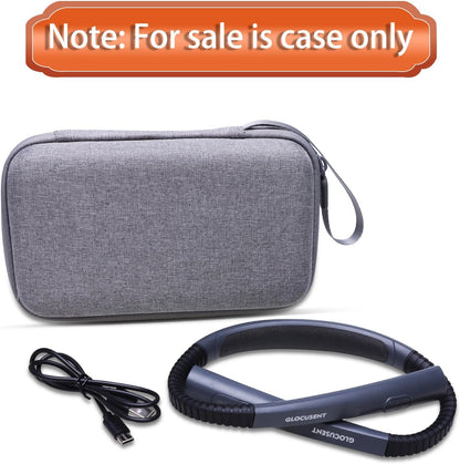 LTGEM Neck Light Case Compatible with Glocusent/Gritin/EastPin/Vekkia/Enclize/NIVAVA/LUXJET Neck Reading Light Cases, Book Light for Reading in Bed Cases,Grey (Case Only)