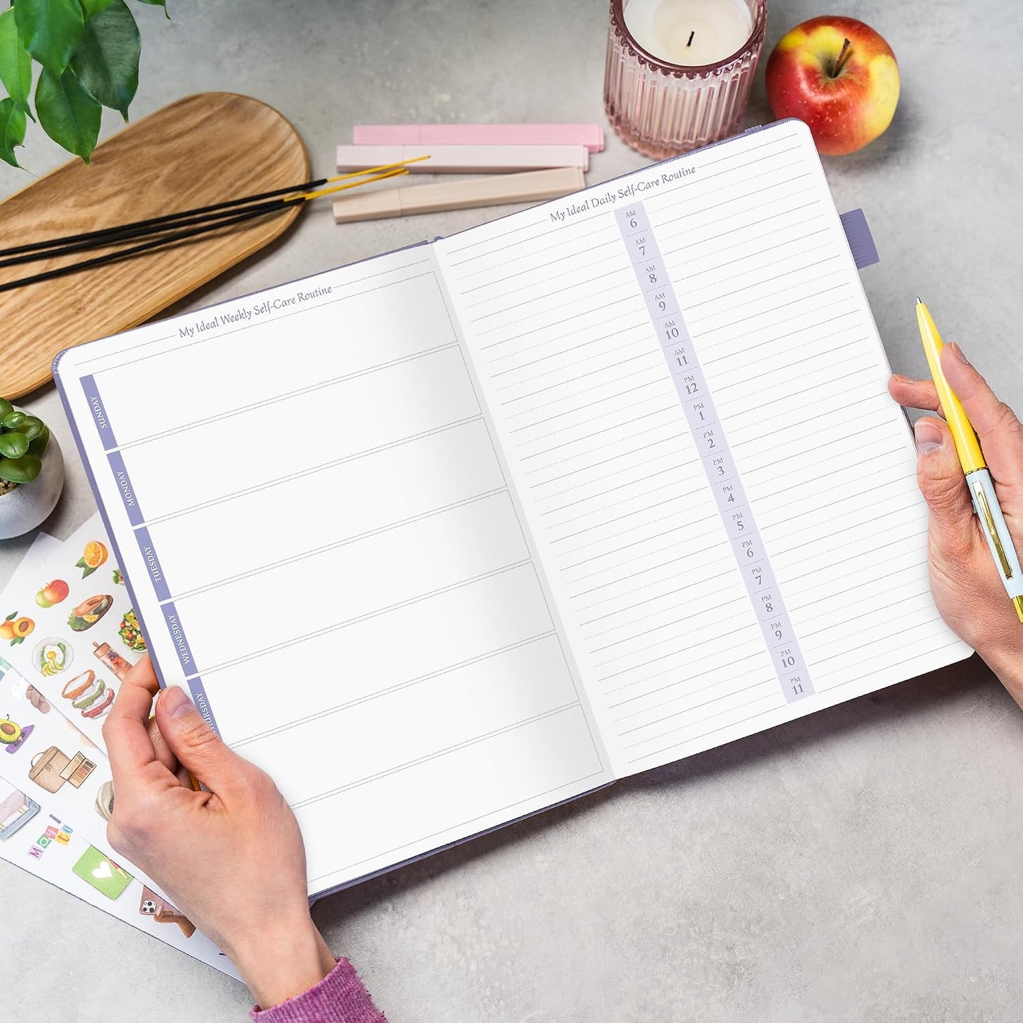 Legend Self-Care Journal – Guided Daily Reflection Journal to Support Mental & Physical Health – Daily Mood, Meditation & Personal Development Notebook – 7.1x10.5”, Lasts 3 Months (Turquoise)