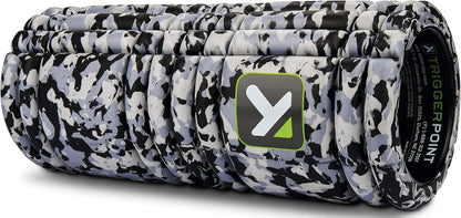 TriggerPoint Grid 1.0 Foam Roller - 13" Multi-Density Massage Roller for Deep Tissue & Muscle Recovery - Relieves Tight, Sore Muscles & Kinks, Improves Mobility & Circulation - Targets Key Body Parts