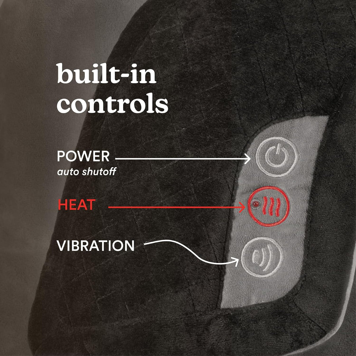 Homedics Heating Pad Vibrating Heated Neck & Shoulder Massage