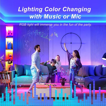 LEPOTEC 3 Pcs RGB LED Wall Lights,Wall Sconces Lamp with App Remote Control,Gaming Light Bar,Under Cabinet Lighting with Music Sync,Rechargeable Battery Operated Night Closet Light for Living Room