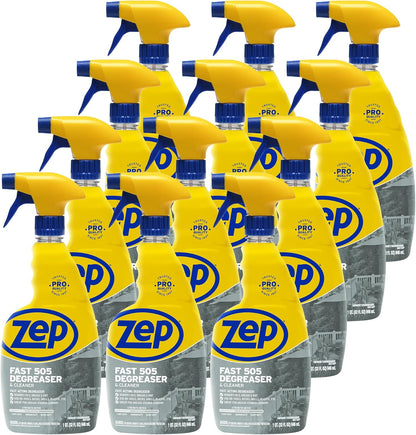 Zep ZU50532 Fast 505 Cleaner and Degreaser 32 Ounces, 32 Fl Oz, clear