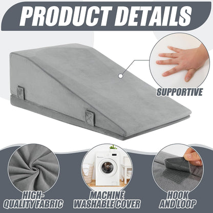 ROYALAY Leg Elevation Pillows for After Surgery, Adjustable Height Knee Surgery Recovery Equipment, Knee Replacement Recovery Aids for Hip Ankle Pain Relief Patent Pending