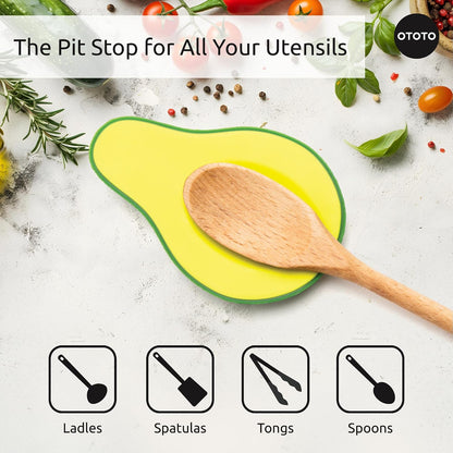 Funny Spoon Holder by OTOTO - Spoon Rest for Stove Top - Cooking Gadgets, Cooking Gifts, Cool Kitchen Gadgets, Cool Gifts, Cute Kitchen Accessories