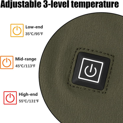 Tactical Hand Warmer,Portable Drop Hanger Waist Handwarmer Pouch for Hunting Golf Camping Fishing, Hiking, Football Winter Outdoor Field Survival.