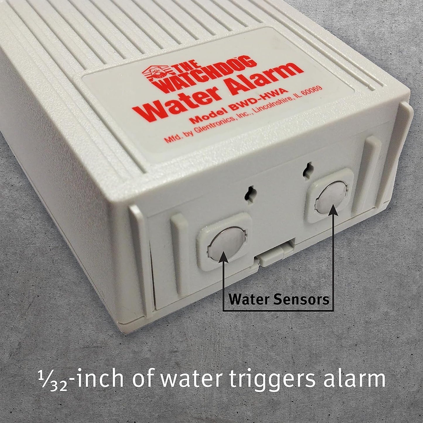 The Basement Watchdog 110 dB Water Alarm w/Detachable Sensor for Hard-to-Reach Areas (BWD-HWA)