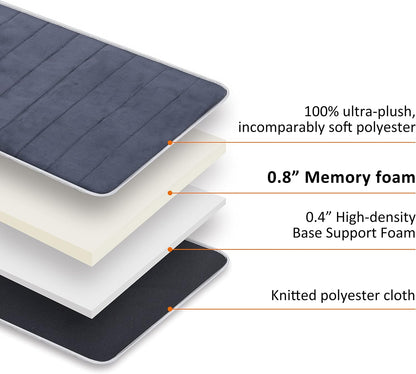 Snailax Memory Foam Massage Mat with Heat, 10 Vibrating Motors Full Body Massager Pad for Back Pain Relief, 6 Heating Pads for Neck, Lumbar, and Leg - Gifts for Mom