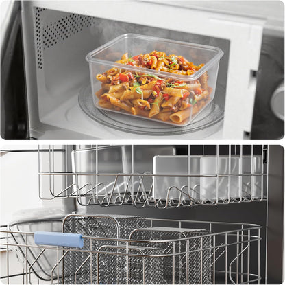 5 PCS Large Fruit storage Containers for Fridge ,Food Storage Containers | with Removable Colander Leakproof Dishwasher & Microwave safe Produce Containers Keep Fruits Vegetables Berry Fresh longer