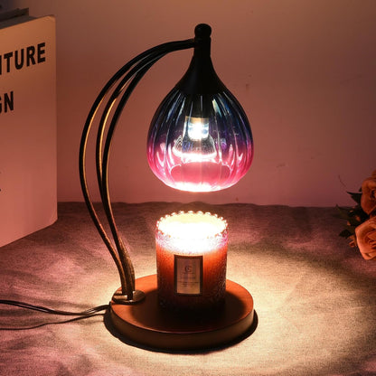 Candle Warmer Lamp with Timer and Dimmer - Electric Melter for Scented Jar Candles - Housewarming, New Home Decor